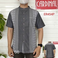 kemeja koko lengan pendek cardinal xl