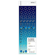 筆記本密封/貼紙[星空圖案] 82200-006