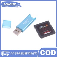 E-WOITD ตลับเกมประสิทธิภาพสูงตลับคอมโบซูเปอร์สำหรับ ACE3DS พลัส NDS 3DSLL