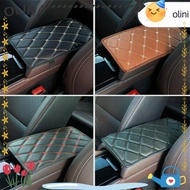 OLINI Arm Rest Cover Leather Padding Protective Waterproof Console Box Mat