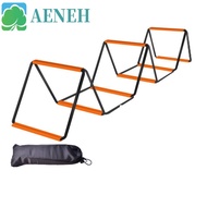 AENEH Agile Ladder, Orange Instant Set-up Soccer Speed Ladder, Durable Carbon Steel Multifunctional 