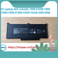 ️[Genuine battery] dell Laitutde 7490 E7490 7390 E7390 7290 E7290 F3YGT DJ1J0 42W 60W battery
