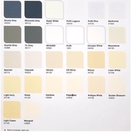 Dulux Catylac Tinting Cat Tembok Dinding Interior Grey Abu-Abu 25 Kg