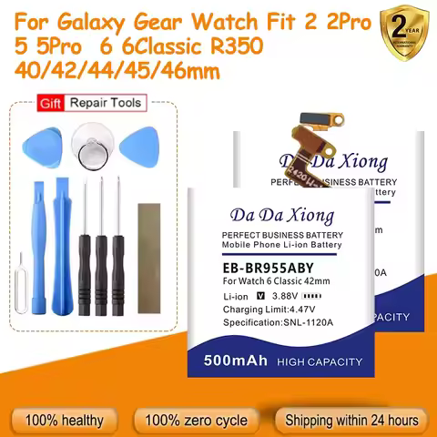 EB-BR910ABY EB-BR925ABY EB-BR965ABY Battery For Samsung Galaxy Gear Watch Fit 2 2Pro 5 5Pro 6 6Class