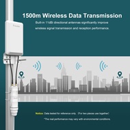 Wavlink Wireless 2.4GHz 300Mbps Long Range Outdoor AP/Repeater CPE Kit for PtP2*2 MIMO 11dBi Antenna