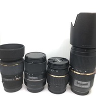 Tamron 70-300mm /tamron 17-50mm F2.8 /Tamron 16-300mm F3.5-6.3 /sigma 105mm F2.8