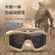 Desert Locust CS Tactical Goggles Outdoor Off-road Riding Equipment Military Fans Anti-impact Anti-f