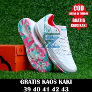PROMO COD SEPATU FUTSAL ORTUSEIGHT JOGOSALA VANQUISH PUTIH KUNING BIRU BNIB PREMIUM SOL KARET BERDEC