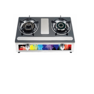 G.house AXIA  เตาแก๊สตั้งโต๊ะหน้าสเตนเลส 2 หัวเตา  PICASSO 1P1G จัดส่งเร็ว