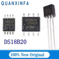5PCS DS18B20 Temperature Sensor Thermometer 18B20 TO-92 DS18B20U MSOP-8 DS18B20Z SOP8 in stock YGS1