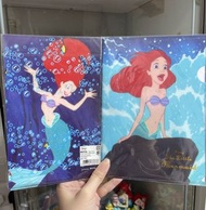 日本絕版美人魚小魚仙公主經典電影場景File文件夾。jasmine茉莉公主阿拉丁美女與野獸Sleeping Beauty睡公主Snow white。disneystore 代購Disney日本東京迪士