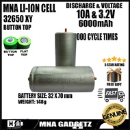MNA ORIGINAL LITHIUM ION CELL XY 32650 3.2V 6000MAH 5000MAH 10A BUTTON TOP RECHARGEABLE LIFEPO BATTE