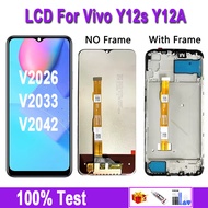 6.51"Original LCD for VIVO Y12s V2026 V2033 V2042 LCD Display Touch Screen Digitizer Assembly Replac