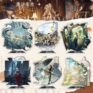 (CARD INCLUDED) Standee model REVERSE: 1999 anime chibi multi-piece decorative acrylic mica statue A