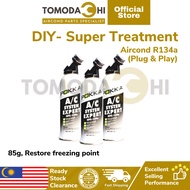 TOMODACHI Car Aircond AC Stop Leak Gas R134a With Oil Treatment A/C Deep Freeze Super Treatment DIY 