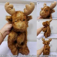 -` ́- Realistic Moose Puppet - The Bearington Collection - 36cm Hobbies and Collections