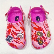 Crocs  Sandals for men and women Unisex Couple green Blue  Pink Black Bape  YABL