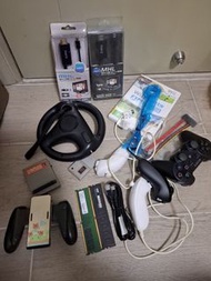 Nintendo wii switch手制 Adata 8GB  KLevv 4GB 遊戲配件全走不知好壞,現況賣，全走$160