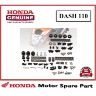 HONDA DASH110 COVER SET BODY FRAME LEGSHIELD HANDLE COVER SKRU SET COMPLETE COMP SET WAVE DASH-110 D