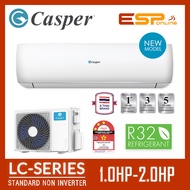 Casper 1.0HP/1.5HP/2.0HP Non Inverter Wall Mounted Air Conditioner Verde Series / LC Series [SC-09FS32 / LC-12FS32 / SC-18FS32]
