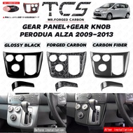 TCS PERODUA ALZA OLD 2009-2013 CAR GEAR SHIFT PANEL FRAME COVER GARNISH ACCESSORIES