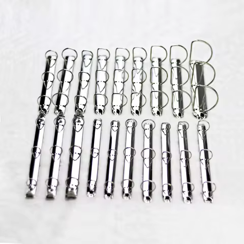 A4 A5 3 Rings 205 210 240 262 280 292 Metal Binder Clip Mechanism Silver Black Gold