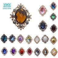 [nvnrbso] 10pcs Flat Back Crystal Rhinestones Embellishment Card Making Phone Case Decoden