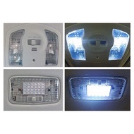 3Pcs Car Crystal Clear Interior Map Dome Light Reading Light Cover for Prius 2010 - 2015