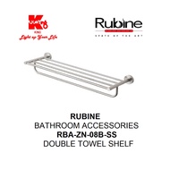 RUBINE DOUBLE TOWEL BAR RBA-ZN-08B-SS
