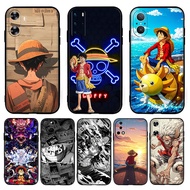 W[7] Anime One Piece Luffy for Huawei Y9A Y5  Y6s  Y6 Pro Y7 Y9 Prime TPU silicone black phone case