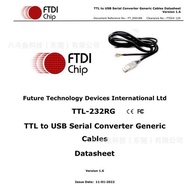 TTL-232RG-VSW5V-WE TTL USB ke Modul TTL UART Muat Turun Kabel Kabel Bersiri USB TTL232