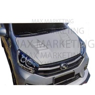 B1639-PERODUA AIXA FRONT BONNET (JS RACING)   (FIBER GLASS)SKIRT LIP BODYKIT