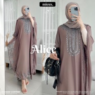 Gamus Teen Elegant Kaftan Dris Muslimah Wnta Kaftam Lebaran2025 Drees Girls Kaftn Adult Gmis Syar'I 