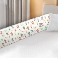 兒童安全通用軟包床圍欄 - 小紅帽（內建定型管） - 長度1米 | 寶寶防摔防護欄 | 嬰兒床邊床圍防摔 | 防護欄防墜落 | 易裝拆設計