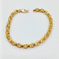 22k / 916 Gold Anchor Shiny Bracelet