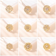 Elegant Brooch Traditional Drought Dooh Kebaya Hijab Brooch Kebaya Muslim Pin Tudung