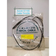 Suzuki GT100 Cable Throttle