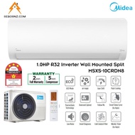 Midea Split Unit Aircond R32 Inverter 1.0 ~ 2.0hp