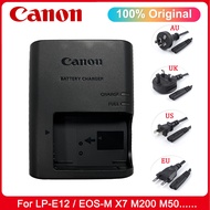 Lc-e12e Charger For Canon Lp-e12 Battery Eos M50 Eos Rebel Sl1 X7 M10 M 100d Sx70 M200 M100 Kiss Eos M50ii