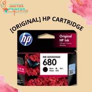 [ORIGINAL] HP 680 BLACK INK CATRIDGE