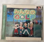 PlayStation 1 PS1 幾乎全新 全民高爾夫 等等  遊戲光碟3隻合售 因當時沒有該PS1遊戲機 購買後沒有玩過 多年來只作珍藏 一套3隻價錢