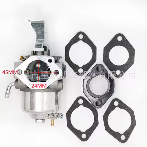 GM291P CARBURETOR & INSULATOR FOR MITSUBISHI MGE4000 4800 MBG5500 GM300 GM301 GB290 GB300 GT1000 8HP