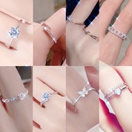 Ring Size Butterfly Flower Korean Girl Style Fashion Jewelry Thai Shop RMIX