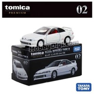 Tomica Premium No. 02 Honda Integra Type R (White) (絶版品