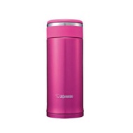 Zojirushi 象印 0.36L不銹鋼保溫杯 - 粉紅 | 可拆中栓易清洗 | 4cm大開口 | 香港行貨