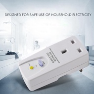 Uk Plug 13A Gfci Leakage Protection Plug Rcd Socket Home Circuit Breaker Cutout  Switch- Uk Plug