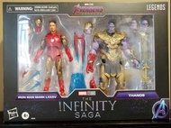 marvel legends end game movie iron man thanos pack set