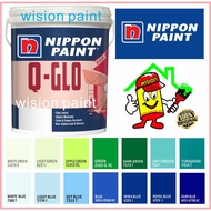 5L ( 5 LITER ) Nippon Paint Q-Glo Q Glo Interior Wall Paint / Cat Dalam Dinding Rumah 5L- 5Liter / D