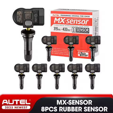 2025 Autel MX Sensor 433MHZ+315 MHZ 2in1Mx-Sensor TPMS Tire Repair Tool Automotive Accessory For Max