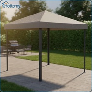 Double Tier Gazebo Canopy 10 X 10 Gazebo Canopy Protection Outdoor Shelter for Patio Backyard